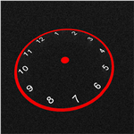 Wetpour Clock